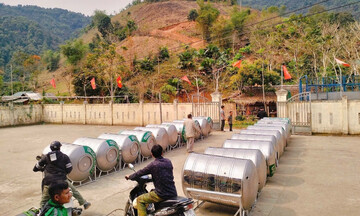 Chương trình 1719 đưa nước sạch về vùng núi Nghệ An