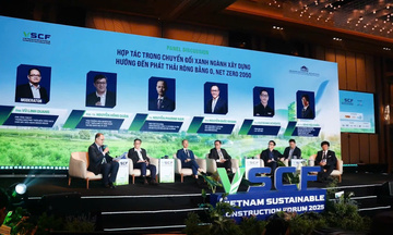 Diễn đàn VSCF 2025: Đòn bẩy xanh cho ngành xây dựng Việt Nam