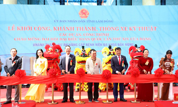 Lâm Đồng: Bệnh viện đầu tiên có bãi đáp trực thăng