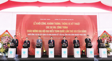 Bắc Ninh: Khởi công Khu công nghiệp Phúc Sơn hơn 1.800 tỷ đồng