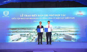 EVNSPC ký kết phối hợp cung cấp điện cho KCN Bàu Cạn - Tân Hiệp