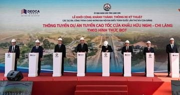 Lạng Sơn chính thức thông tuyến Cao tốc Hữu Nghị - Chi Lăng