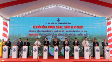 Khởi công nút giao lộ 14B với cao tốc Đà Nẵng - Quảng Ngãi 