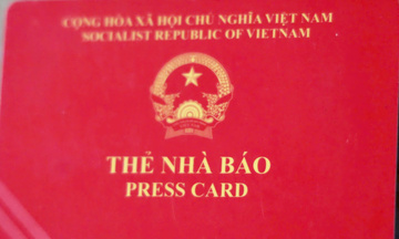 Gia hạn sử dụng thẻ nhà báo kỳ hạn 2021 - 2025