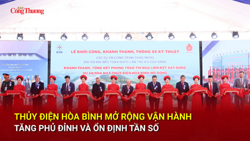 Thủy điện Hòa Bình mở rộng vận hành, tăng phủ đỉnh và ổn định tần số