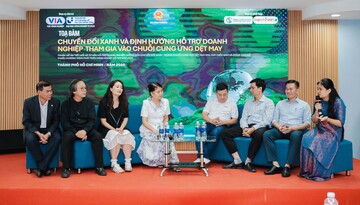 Kết nối doanh nghiệp thúc đẩy chuyển đổi xanh chuỗi cung ứng dệt may