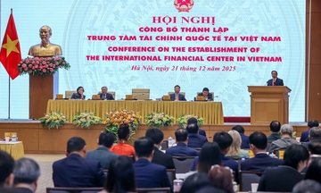 Thủ tướng: Trung tâm tài chính quốc tế là 'bệ phóng' cho doanh nghiệp