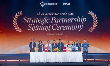 Sun Group ký hợp tác chiến lược với Visa, thúc đẩy du lịch Việt Nam