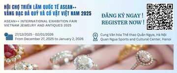 Sắp diễn ra Hội chợ triển lãm quốc tế vàng, bạc, đá quý Việt Nam 2025