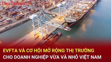 EVFTA và cơ hội mở rộng thị trường cho doanh nghiệp vừa và nhỏ Việt Nam