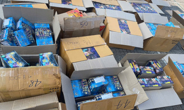 Hà Tĩnh: Phá đường dây buôn bán pháo nổ, thu giữ hơn 1,5 tấn tang vật