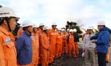 EVNSPC tăng cường gần 100 nhân sự đẩy nhanh dự án lưới điện Lâm Đồng