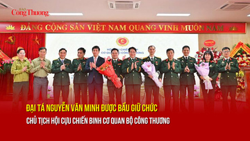 Đại tá, Tổng Biên tập Báo Công Thương được bầu giữ chức Chủ tịch Hội Cựu chiến binh Cơ quan Bộ Công Thương