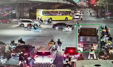 Hà Nội: Camera AI phát hiện loạt xe tải vi phạm giờ cao điểm