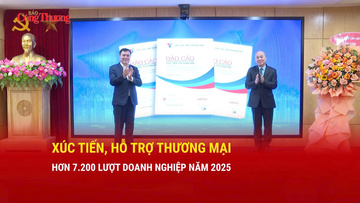 Xúc tiến, hỗ trợ thương mại hơn 7.200 lượt doanh nghiệp năm 2025