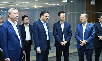 Quyền Bộ trưởng Bộ Công Thương Lê Mạnh Hùng làm việc với NSMO