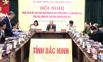 Bắc Ninh xuất siêu 6 tỷ USD, thu hút FDI ước đạt 18,6 tỷ USD