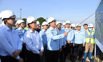 Phó Thủ tướng Bùi Thanh Sơn kiểm tra tiến độ Trung tâm Điện lực  Ô Môn – Lô B