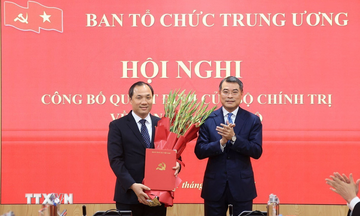 Ông Hoàng Trung Dũng giữ chức Phó Trưởng Ban Tổ chức Trung ương