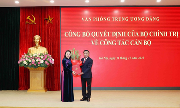 Đồng chí Nguyễn Thị Thu Hà giữ chức Phó Chánh Văn phòng Thường trực  Văn phòng Trung ương Đảng