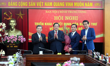 Ông Nguyễn Xuân Trường làm Phó trưởng Ban Nội chính Trung ương