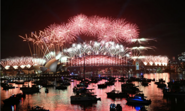 Thế giới ngập tràn sắc màu đón năm mới 2026