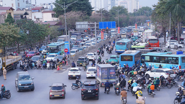 Giao thông Hà Nội ra sao trong ngày làm việc cuối cùng năm 2025? 