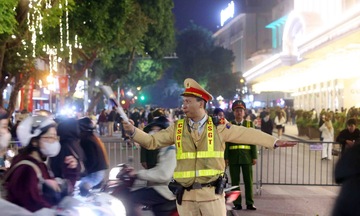 Công an TP. Hà Nội chủ động bảo đảm an ninh trật tự dịp tết Dương lịch