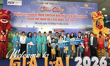 Gia Lai đón những vị khách đầu tiên mở màn Năm Du lịch Quốc gia 2026