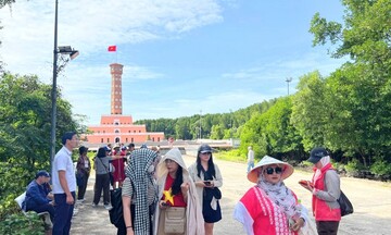 Cà Mau đón hơn 151.000 lượt khách dịp tết Dương lịch 2026