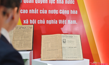 Triển lãm tư liệu đặc biệt kỷ niệm 80 năm Quốc hội Việt Nam