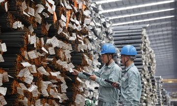 Thép xây dựng, thép cuộn chất lượng cao đạt kỷ lục 585.000 tấn 