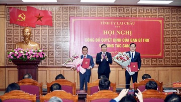 Lai Châu có 2 tân Phó Bí thư Tỉnh ủy