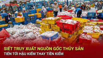 Siết truy xuất nguồn gốc thủy sản, tiến tới hậu kiểm thay tiền kiểm