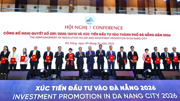 Đà Nẵng trao quyết định, chứng nhận, thỏa thuận đầu tư cho 16 dự án