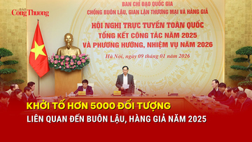Khởi tố hơn 5.000 đối tượng liên quan đến buôn lậu, hàng giả năm 2025
