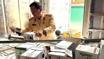 Ngăn chặn 10 tấn thực phẩm không nguồn gốc ra phía Bắc