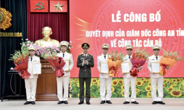 Công an tỉnh Thanh Hóa bổ nhiệm cán bộ; Phú Thọ có tân Bí thư Tỉnh ủy 