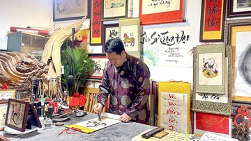 Thư pháp Việt lan tỏa sức sống mãnh liệt giữa dòng chảy hiện đại