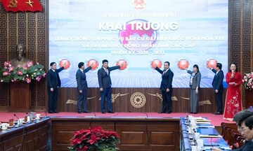 Phó Chủ tịch Quốc hội dự khai trương Trang thông tin điện tử phục vụ bầu cử tỉnh Điện Biên