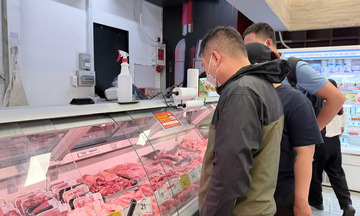 TP.Hồ Chí Minh: Thị trường thực phẩm nóng dần trước tết Nguyên đán