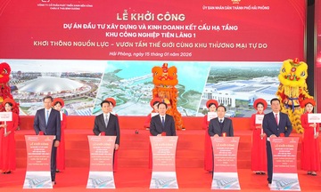 Hải Phòng khởi công 3 khu công nghiệp vốn đầu tư gần 20.000 tỷ đồng 
