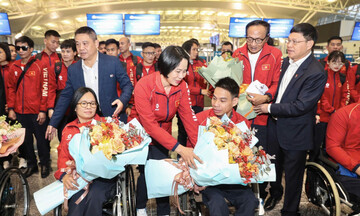 Đoàn Việt Nam quyết tâm giành 50 huy chương vàng tại ASEAN Para Games 13