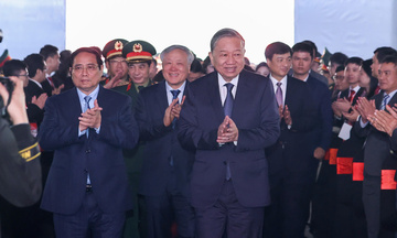 Tổng Bí thư Tô Lâm dự Lễ khởi công nhà máy chế tạo chip bán dẫn đầu tiên tại Việt Nam