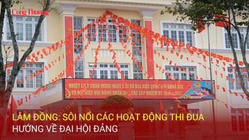 Lâm Đồng: Sôi nổi các hoạt động thi đua hướng về Đại hội Đảng