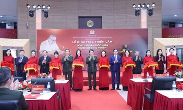Khai mạc triển lãm 'Đồng chí Trần Quốc Hoàn - Cuộc đời và sự nghiệp'