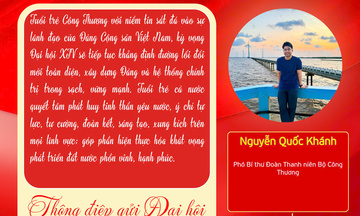 Tuổi trẻ Bộ Công Thương hướng về Đại hội lần thứ XIV của Đảng