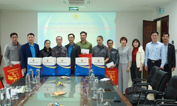 Công đoàn Công Thương đồng hành chăm lo Tết cho người lao động