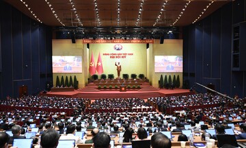 Đại hội thông qua danh sách trúng cử Ban Chấp hành Trung ương Đảng khoá XIV