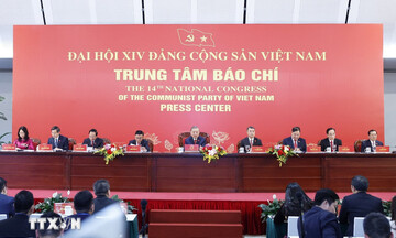 Tổng Bí thư Tô Lâm chủ trì họp báo quốc tế công bố kết quả Đại hội XIV của Đảng